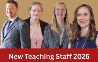New Teaching Staff 2025